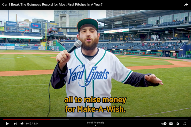 Eitan Levine Fifty First Pitches You Tube
