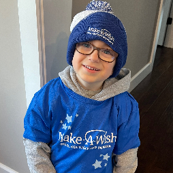 Titus on his wish reveal day!!!