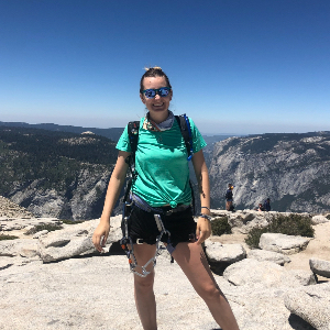 On top of the world! (Or the summit of Half Dome'"same thing!)