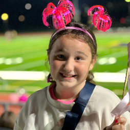 Quinn at Massapequa Field Hockey'TMs Pink Night