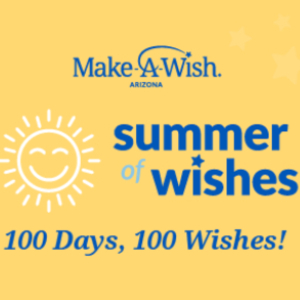 With our help, wishes can come true and change lives.