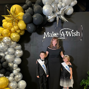 Raising funds for Wishes for Wish Kids like Gunnar and Charlotte