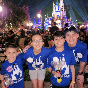 The Franco Kids MAKE-A-WISH Trip to Disney World