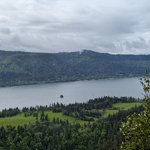 Beautiful view from the Cape Horn Trailblaze Challenge training hike
