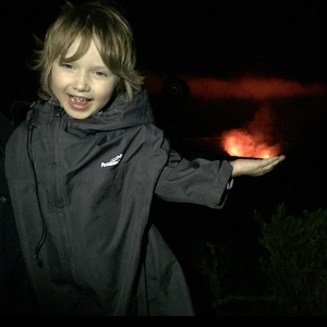 Addy's Wish to see a volcano!